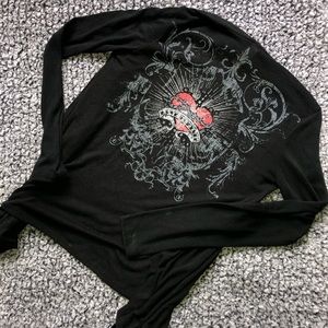 ⭐️No Boundaries Black Long Sleeve Cardigan